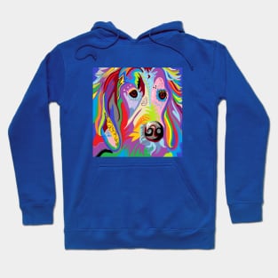 Colorful Retriever Hoodie